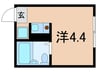 ＧＡＰ池袋 1Rの間取り