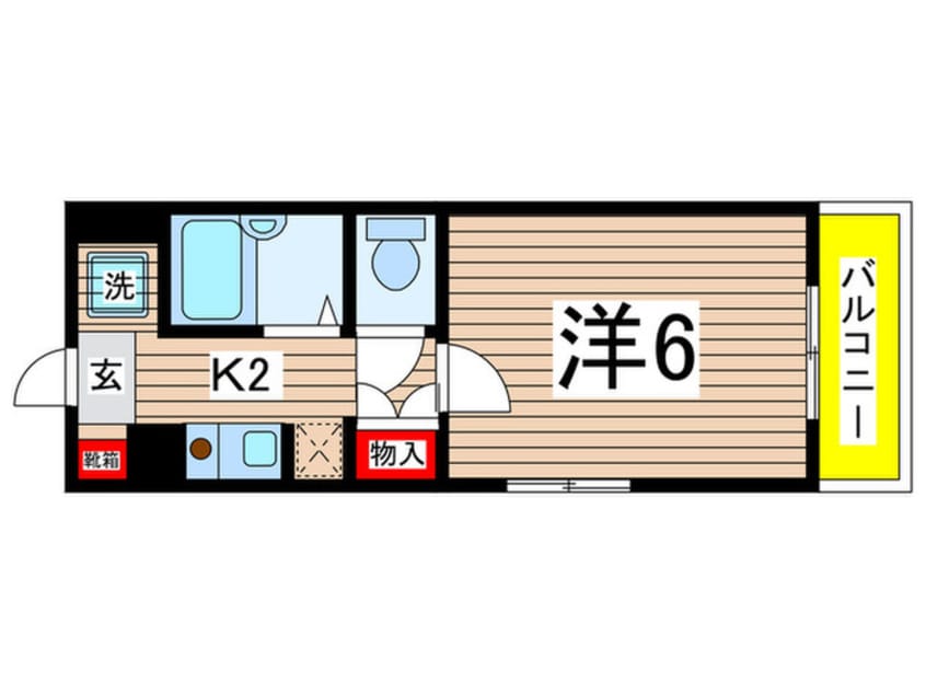 間取図 PLENDY稲田堤01
