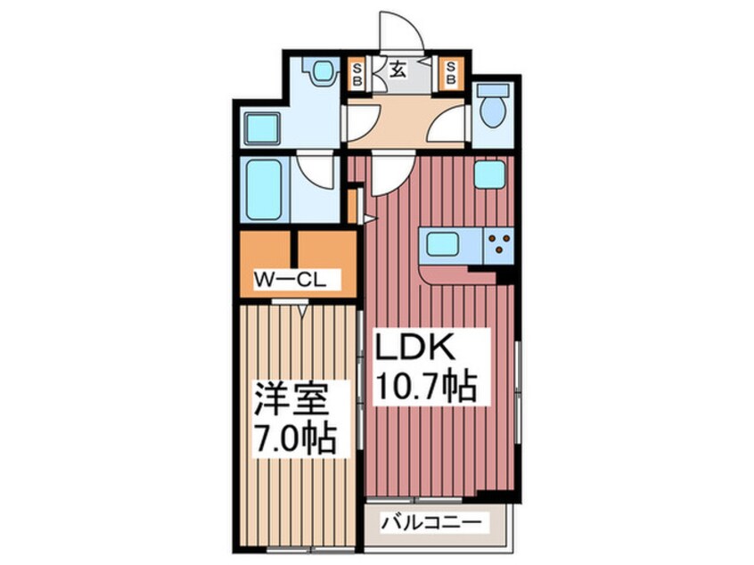 間取図 クラシヤ