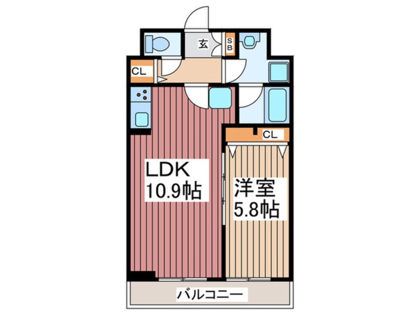 間取図 クラシヤ