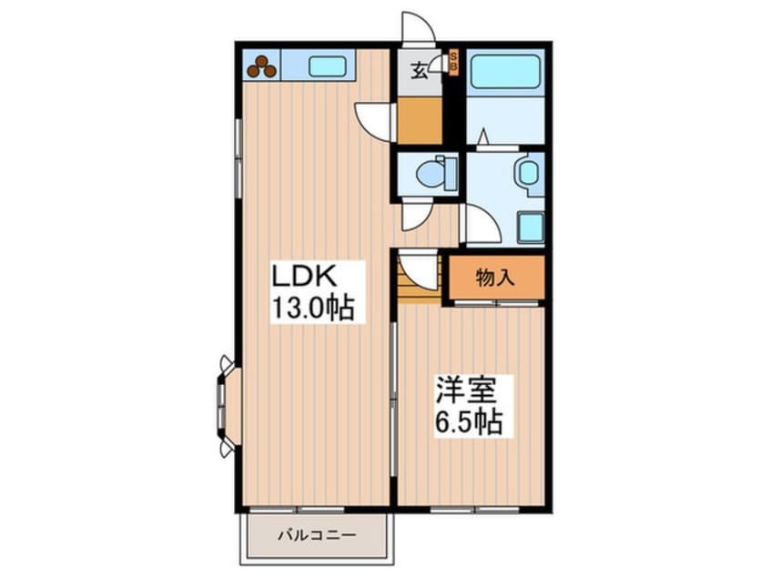 間取図 グランド－ル