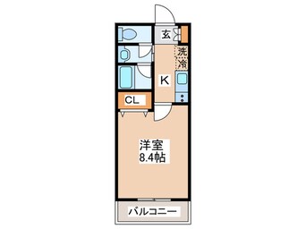 間取図 ロイヤルコート松木