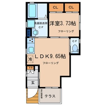 間取図 井草壱番館