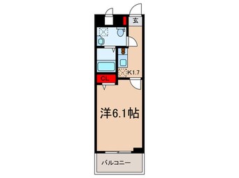 間取図 レジディア浅草吾妻橋