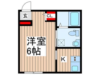 間取図 ロイヤルメゾン幕張本郷