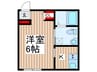 ロイヤルメゾン幕張本郷 1Kの間取り