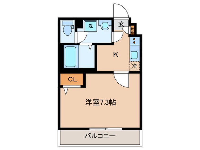 間取図 ヴァンベール小机