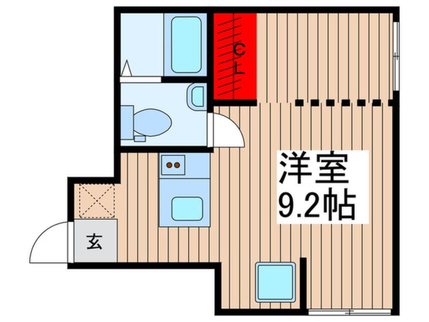 間取図 ザ・エトワール北千住