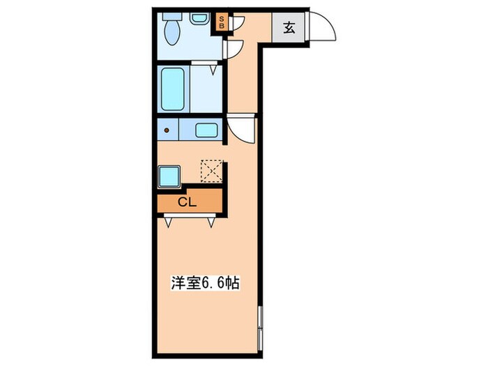 間取り図 ZESTY豪徳寺