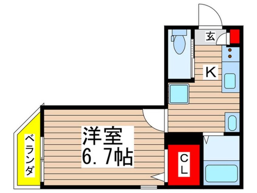 間取図 新検見川レジデンス