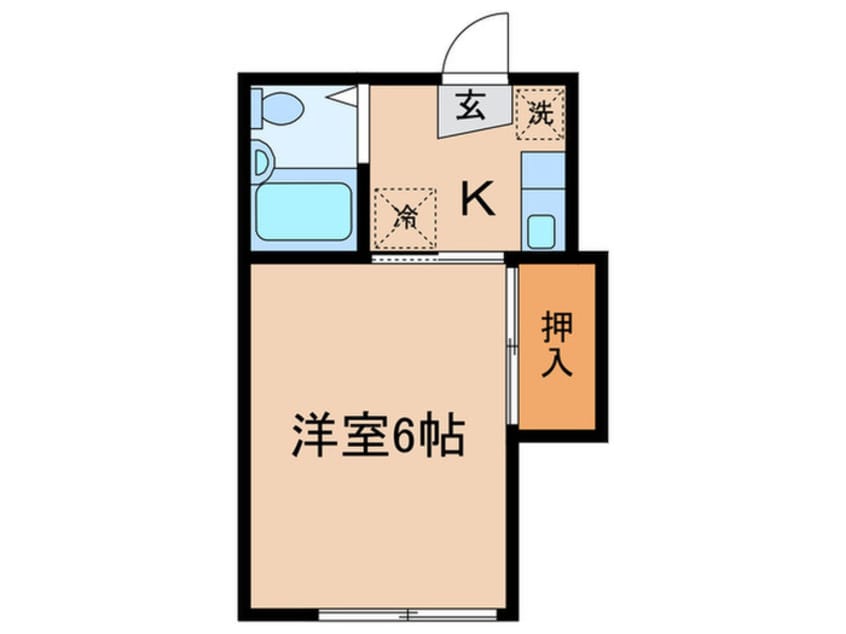 間取図 Ｋハイム