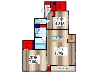 間取図 ポルテ