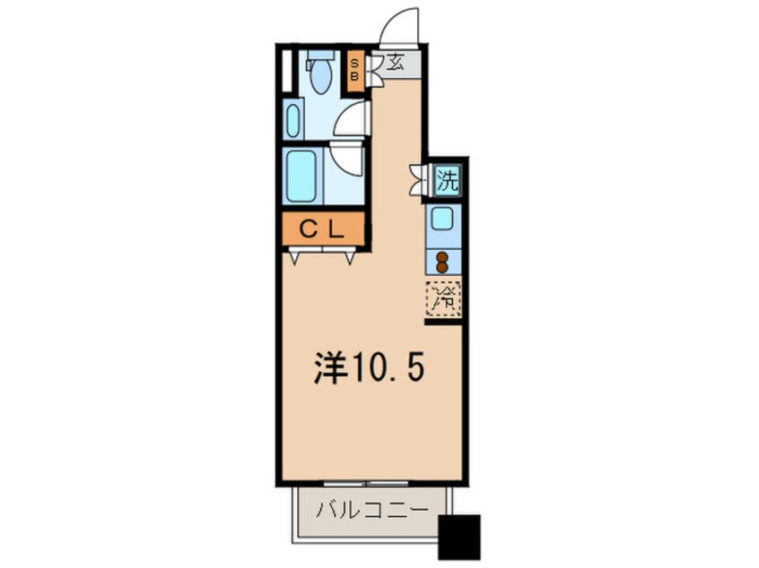 間取図 ＬａＳａｎｔｅ池田山