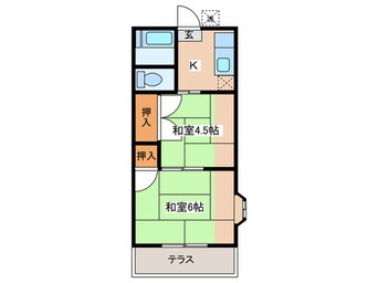 間取図 シティーハイム健