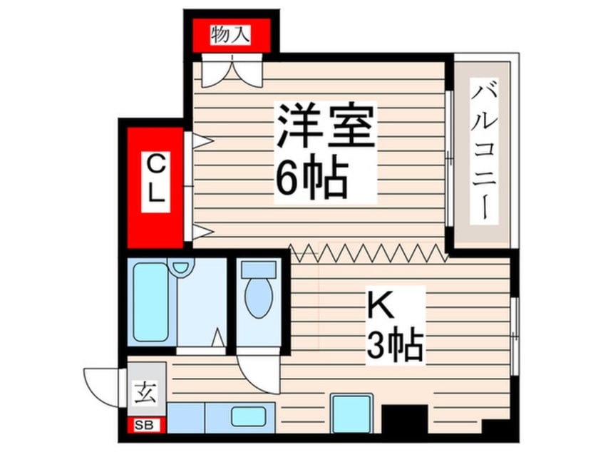 間取図 ＮＫホ－ムズ