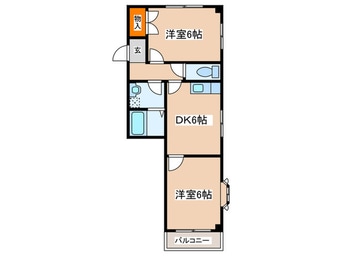 間取図 ヴェルア－ジュ