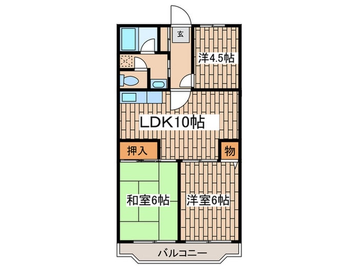 間取り図 ソシアルビレッジ和田