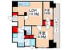 ＴＳレジデンス北上野 2LDKの間取り