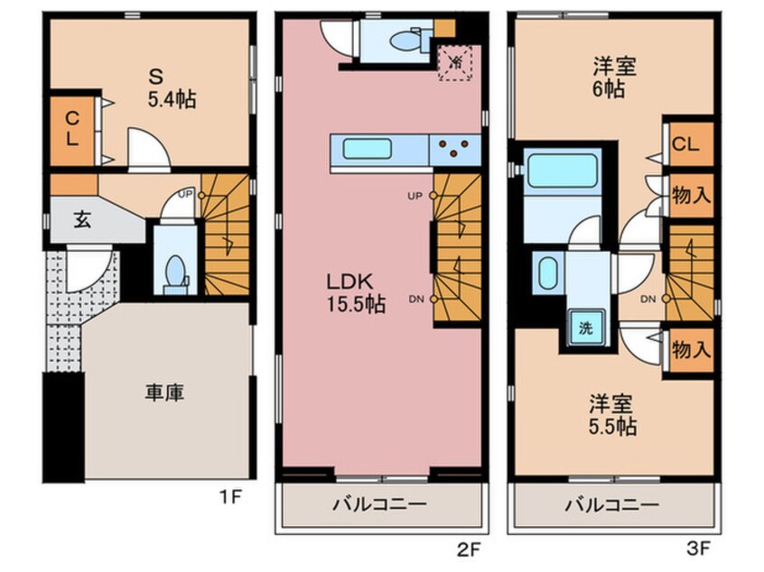 間取図 Kolet矢向#02