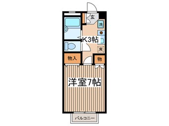 間取図 リヴェール調布