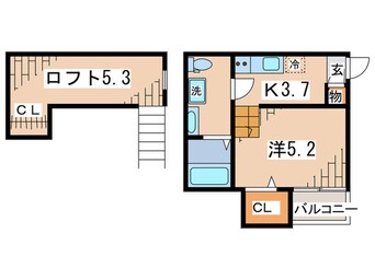 間取図 古淵メルカード