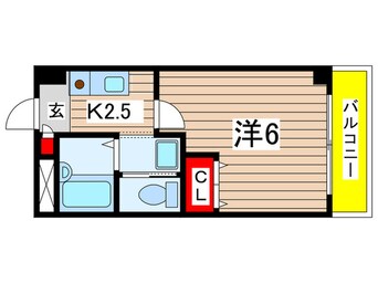 間取図 Ｆｓ　ｃｏｕｒｔ　津田沼