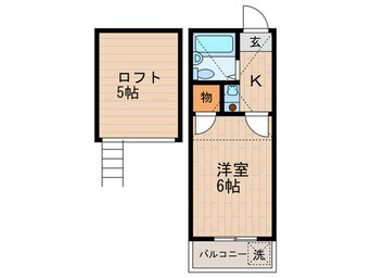 間取図 第５ハイツ春野