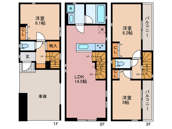 間取り図 Kolet矢向#03