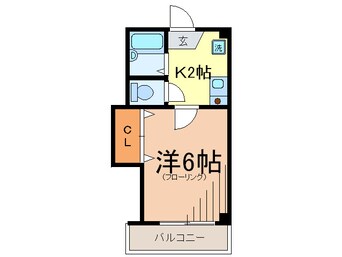 間取図 シャトーパール