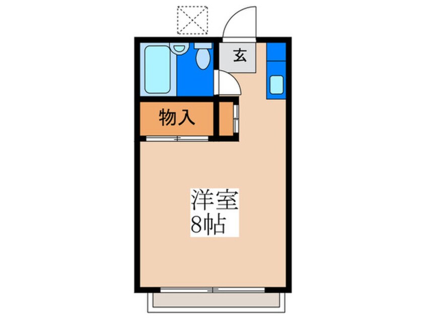 間取図 シャルムスズキⅤ