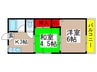 海老原荘 2Kの間取り