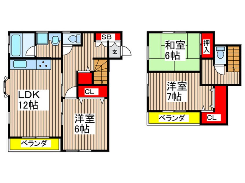 間取図 志木市本町４丁目アパート