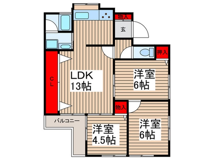 間取り図 志木市本町４丁目アパート