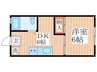 第２山田コーポ 1DKの間取り