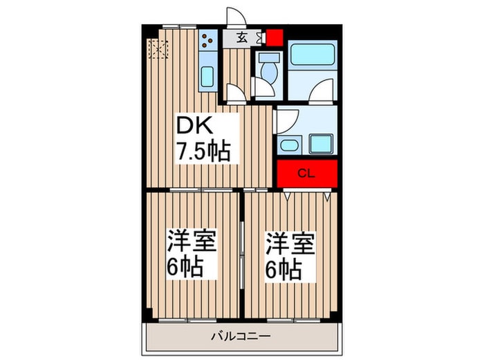 間取り図 キャピタル南越