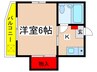 カンタドール下條 1Kの間取り