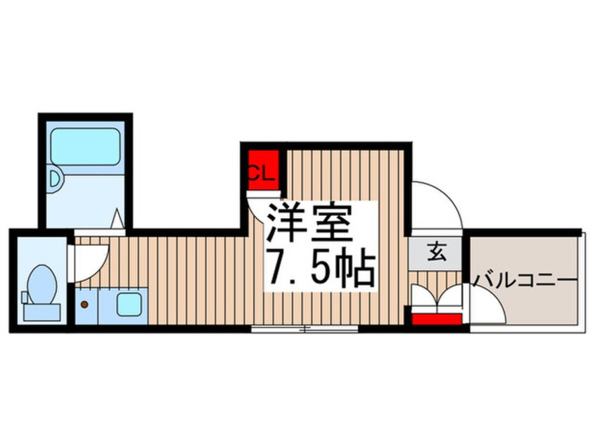 間取図 E・HOUSE川口