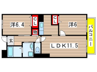 間取図 ガーデンプレイスⅡ