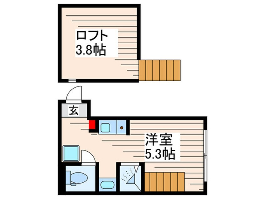 間取図 ハーモニーテラス西葛西