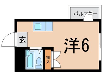 間取図 常盤台ワン