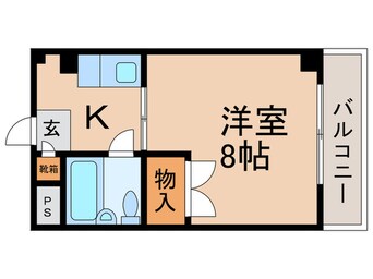 間取図 常盤台ワン