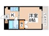常盤台ワン 1Kの間取り