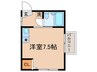 ハイツダイネツ 1Rの間取り