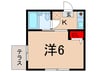 ハイツダイネツ 1Kの間取り