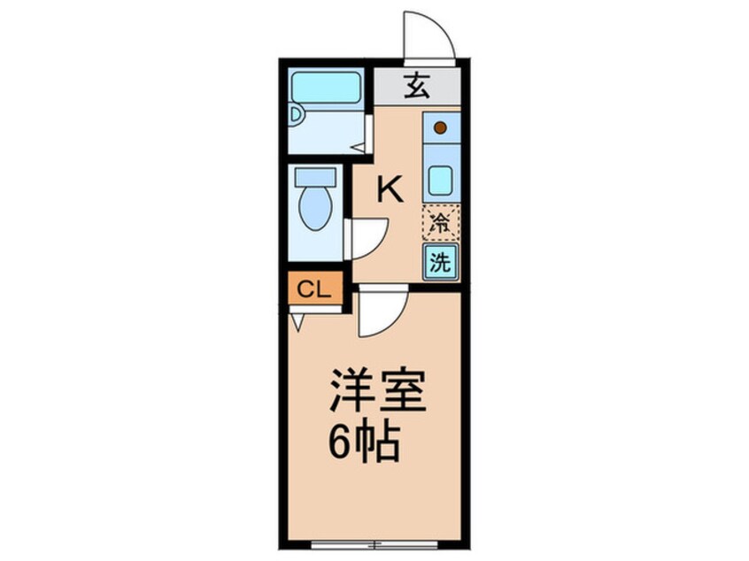 間取図 林マンション