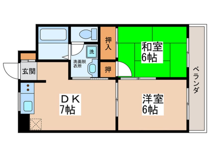 間取図 青砥パ－クマンション３２