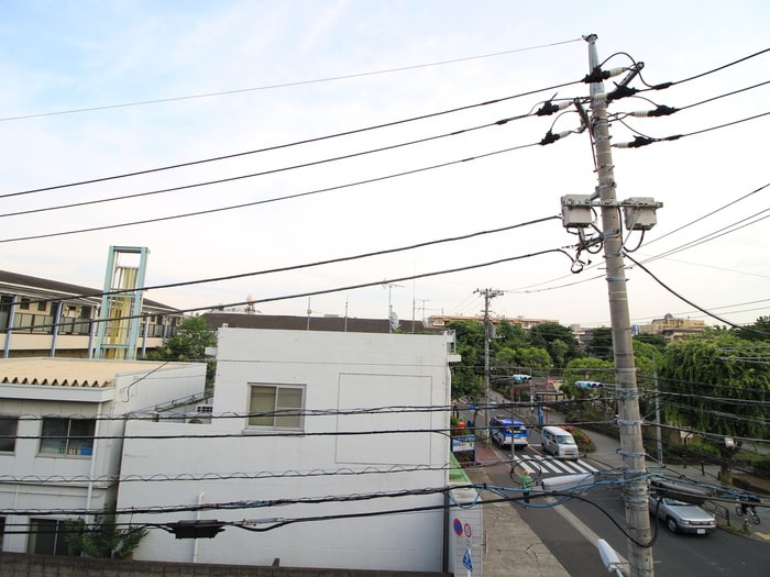 室内からの展望 青砥パ－クマンション３２