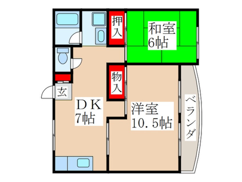 間取図 ポコ・ア・ポコ