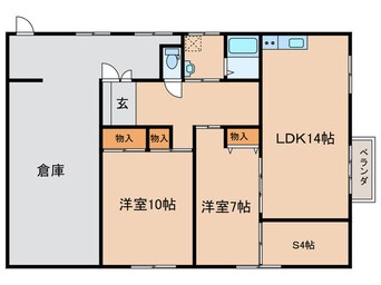 間取図 第2カネヒチビル