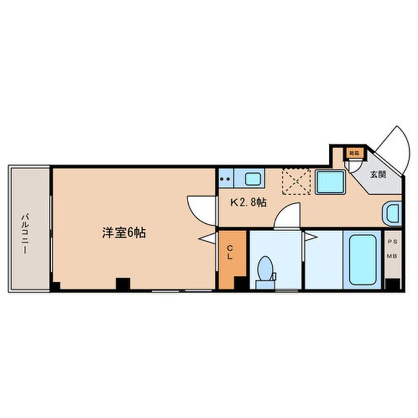 間取図 ロイヤルシティ西日暮里